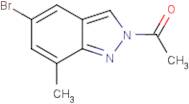 2-Acetyl-5-bromo-7-methyl-2H-indazole