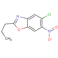 5-Chloro-6-nitro-2-propyl-1,3-benzoxazole