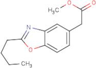 Methyl (2-butyl-1,3-benzoxazol-5-yl)acetate