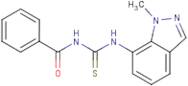 N-{[(1-Methyl-1H-indazol-7-yl)amino]carbonothioyl}benzamide