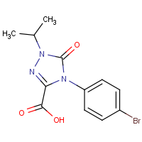 4-(4-Bromophenyl)-1-isopropyl-5-oxo-4,5-dihydro-1H-1,2,4-triazole-3-carboxylic acid