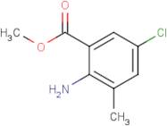 Methyl 2-amino-5-chloro-3-methylbenzoate
