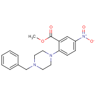 Methyl 2-(4-benzylpiperazin-1-yl)-5-nitrobenzoate