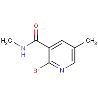 2-Bromo-N,5-dimethylnicotinamide