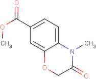 Methyl 4-methyl-3-oxo-3,4-dihydro-2H-1,4-benzoxazine-7-carboxylate