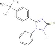 5-(4-tert-Butylphenyl)-1-phenyl-1,2-dihydro-3H-1,2,4-triazole-3-thione