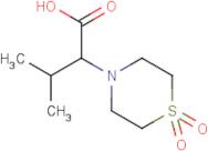 2-(1,1-Dioxidothiomorpholin-4-yl)-3-methylbutanoic acid