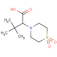 2-(1,1-Dioxidothiomorpholin-4-yl)-3,3-dimethylbutanoic acid