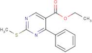 Ethyl 2-(methylthio)-4-phenylpyrimidine-5-carboxylate