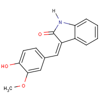 3-(4-Hydroxy-3-methoxybenzylidene)-1,3-dihydro-2H-indol-2-one