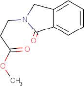 Methyl 3-(1-oxo-1,3-dihydro-2H-isoindol-2-yl)propanoate