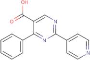 4-Phenyl-2-pyridin-4-ylpyrimidine-5-carboxylic acid