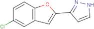 3-(5-Chloro-1-benzofuran-2-yl)-1H-pyrazole
