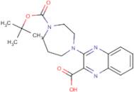 tert-Butyl 4-(3-carboxyquinoxalin-2-yl)homopiperazine-1-carboxylate