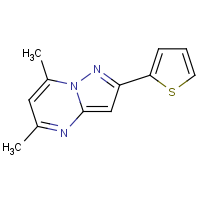 5,7-Dimethyl-2-(thien-2-yl)pyrazolo[1,5-a]pyrimidine