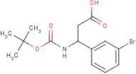 3-(3-Bromophenyl)-3-[(tert-butoxycarbonyl)amino]propanoic acid