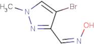 4-Bromo-1-methyl-1H-pyrazole-3-carbaldehyde oxime