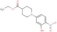 Ethyl 1-(3-hydroxy-4-nitrophenyl)piperidine-4-carboxylate