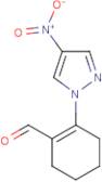 2-(4-Nitro-1H-pyrazol-1-yl)cyclohex-1-ene-1-carbaldehyde