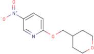 5-Nitro-2-(tetrahydro-2H-pyran-4-ylmethoxy)pyridine