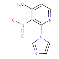 2-(1H-Imidazol-1-yl)-4-methyl-3-nitropyridine