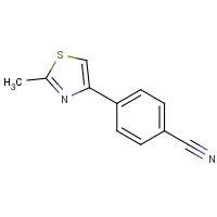 4-(2-Methyl-1,3-thiazol-4-yl)benzonitrile