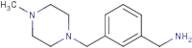 1-{3-[(4-Methylpiperazin-1-yl)methyl]phenyl}methanamine