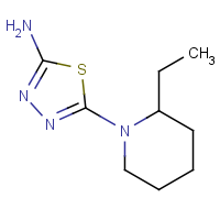 5-(2-Ethylpiperidin-1-yl)-1,3,4-thiadiazol-2-amine