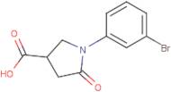 1-(3-Bromophenyl)-5-oxopyrrolidine-3-carboxylic acid