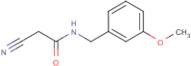 2-Cyano-n-(3-methoxybenzyl)acetamide