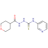 N-Pyridin-3-yl-2-(tetrahydro-2H-pyran-4-ylcarbonyl)hydrazinecarbothioamide