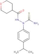 1-(4-Isopropylphenyl)-2-(tetrahydro-2H-pyran-4-ylcarbonyl)hydrazinecarbothioamide