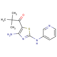 1-[4-Amino-2-(pyridin-3-ylamino)-1,3-thiazol-5-yl]-2,2-dimethylpropan-1-one