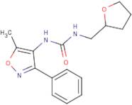 N-(5-Methyl-3-phenylisoxazol-4-yl)-N'-(tetrahydrofuran-2-ylmethyl)urea