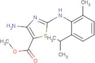 Methyl 4-amino-2-[(2-isopropyl-6-methylphenyl)amino]-1,3-thiazole-5-carboxylate