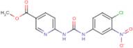 Methyl 6-{[(4-chloro-3-nitrophenyl)carbamoyl]amino}nicotinate