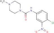 N-(4-Chloro-3-nitrophenyl)-4-methylpiperazine-1-carboxamide