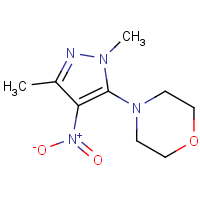 4-(2,5-Dimethyl-4-nitro-pyrazol-3-yl)morpholine