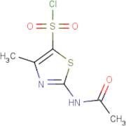 2-Acetamido-4-methyl-1,3-thiazole-5-sulfonyl chloride