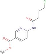 Methyl 6-[(4-chlorobutanoyl)amino]nicotinate