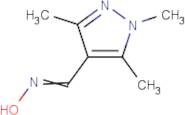1,3,5-Trimethyl-1H-pyrazole-4-carbaldehyde oxime