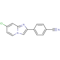 4-(7-Chloroimidazo[1,2-a]pyridin-2-yl)benzonitrile