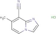 7-Methylimidazo[1,2-a]pyridine-8-carbonitrile hydrochloride