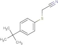 [(4-tert-Butylphenyl)thio]acetonitrile