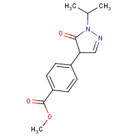 Methyl 4-(1-isopropyl-5-oxo-4,5-dihydro-1H-pyrazol-4-yl)benzoate