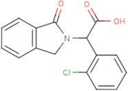 (2-Chlorophenyl)(1-oxo-1,3-dihydro-2H-isoindol-2-yl)acetic acid