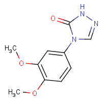 4-(3,4-Dimethoxyphenyl)-2,4-dihydro-3H-1,2,4-triazol-3-one