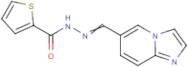 N'-[Imidazo[1,2-a]pyridin-6-ylmethylene]thiophene-2-carbohydrazide