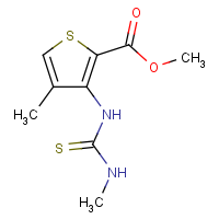 Methyl 4-methyl-3-{[(methylamino)carbonothioyl]amino}thiophene-2-carboxylate