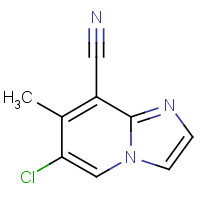 6-Chloro-7-methylimidazo[1,2-a]pyridine-8-carbonitrile